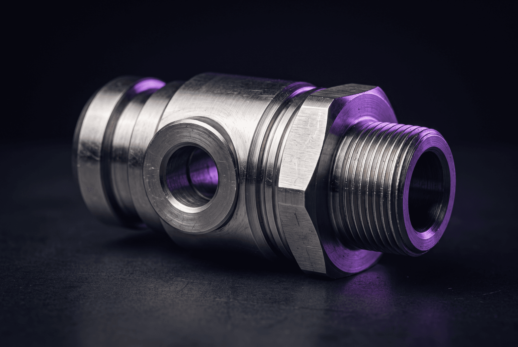 Pièce tournée CNC en métal avec des épaulements tournés avec précision – faites fabriquer vos pièces tournées sur plan chez Laserteile Online